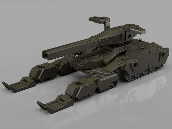 30 Minutes Missions #3 EXA Vehicle Tank Ver. (Olive Drab) Model Kit Gallery Image 1