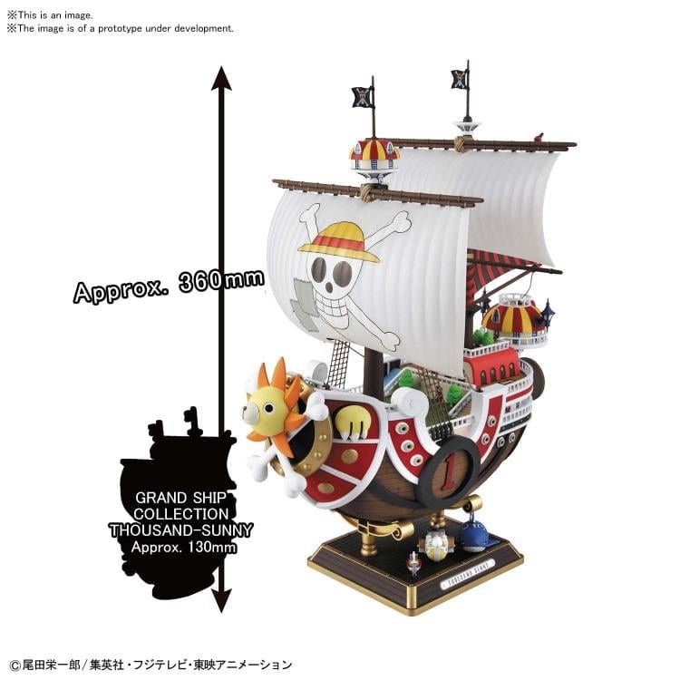 One Piece Sailing Ship Collection Thousand Sunny (Wano Country Ver.) Model Kit Gallery Image 3