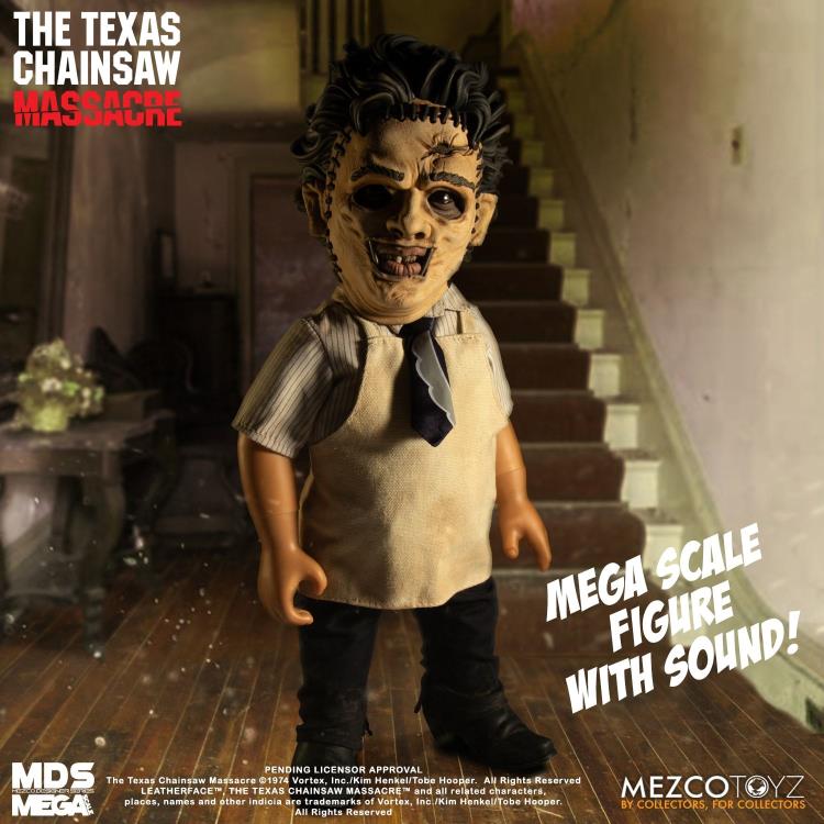 The Texas Chain Saw Massacre Mezco Designer Series Mega Scale Leatherface Gallery Image 3