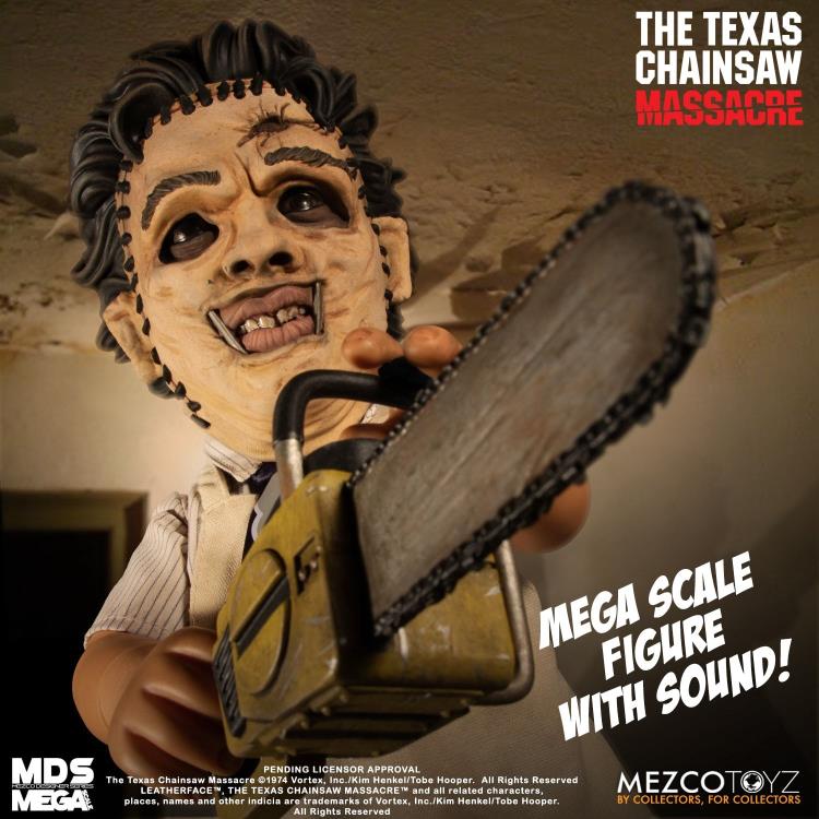 The Texas Chain Saw Massacre Mezco Designer Series Mega Scale Leatherface Gallery Image 7