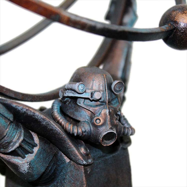 Fallout Atomic Atlas Statue Replica Gallery Image 4