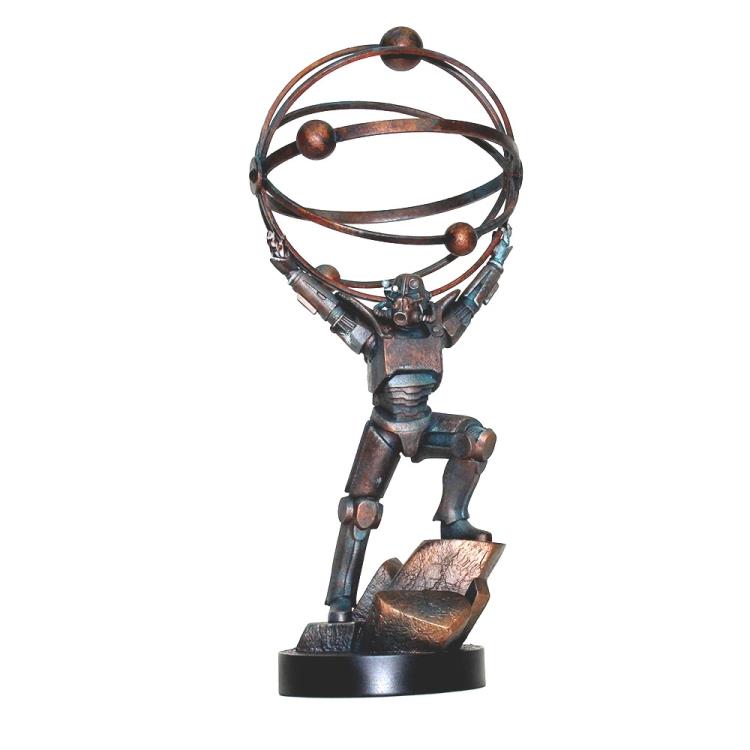 Fallout Atomic Atlas Statue Replica Gallery Image 3