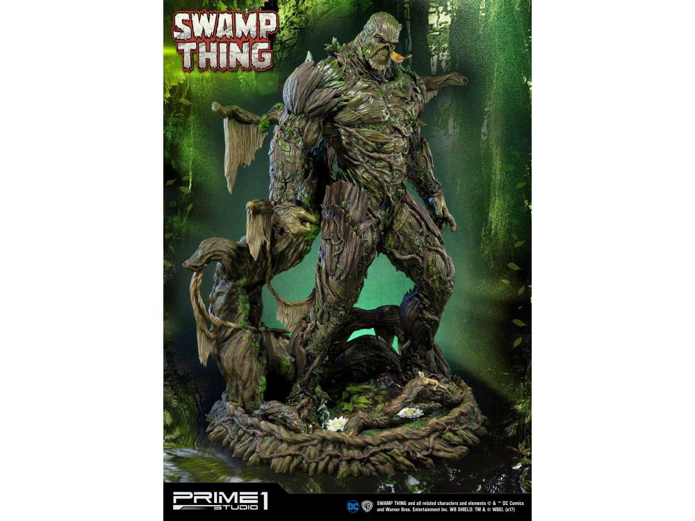 DC Comics Museum Masterline Swamp Thing Deluxe 1/3 Scale Statue Gallery Image 6