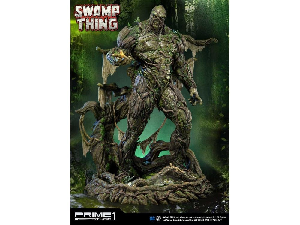 DC Comics Museum Masterline Swamp Thing Deluxe 1/3 Scale Statue Gallery Image 5