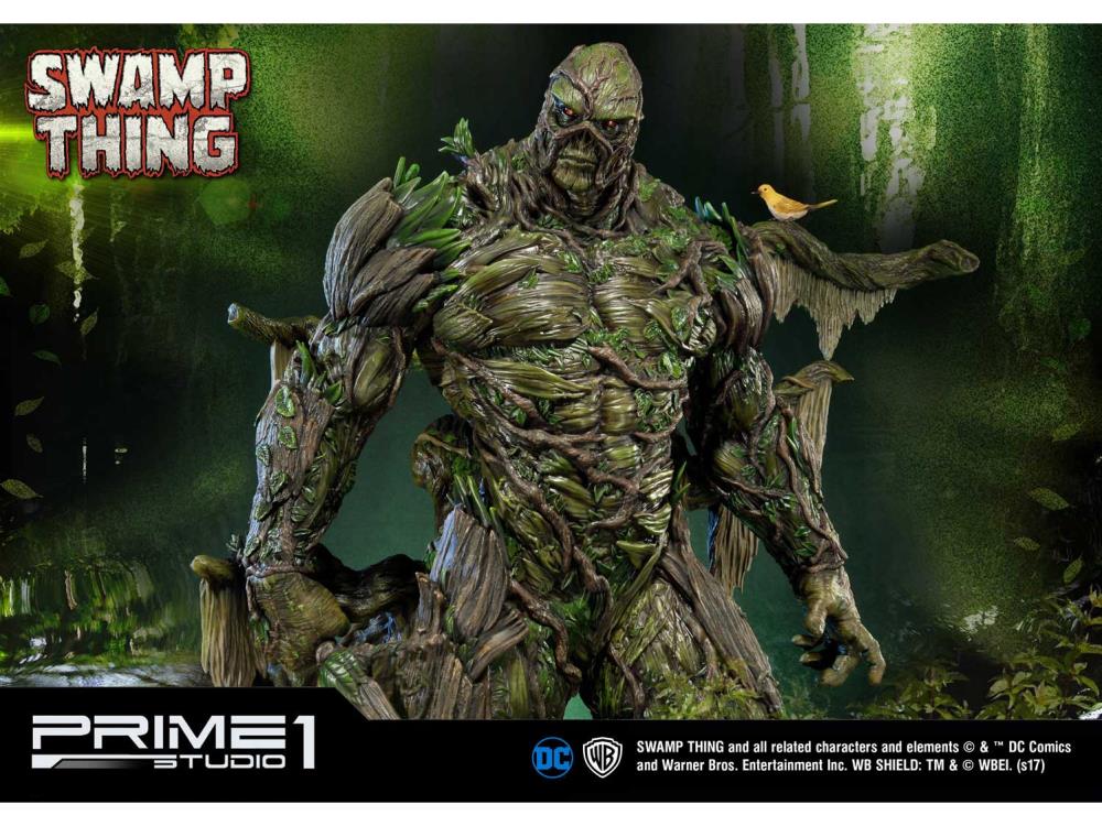 DC Comics Museum Masterline Swamp Thing Deluxe 1/3 Scale Statue Gallery Image 23