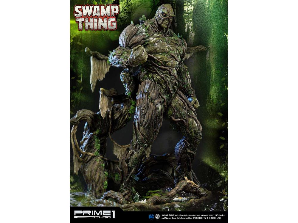 DC Comics Museum Masterline Swamp Thing Deluxe 1/3 Scale Statue Gallery Image 12