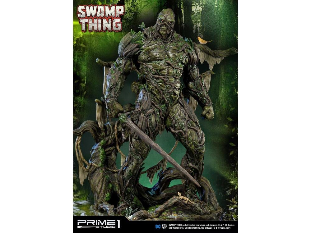 DC Comics Museum Masterline Swamp Thing Deluxe 1/3 Scale Statue Gallery Image 13