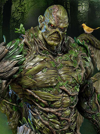 DC Comics Museum Masterline Swamp Thing Deluxe 1/3 Scale Statue Gallery Image 2