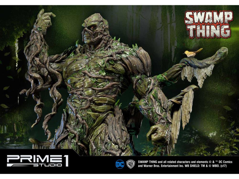 DC Comics Museum Masterline Swamp Thing Deluxe 1/3 Scale Statue Gallery Image 22