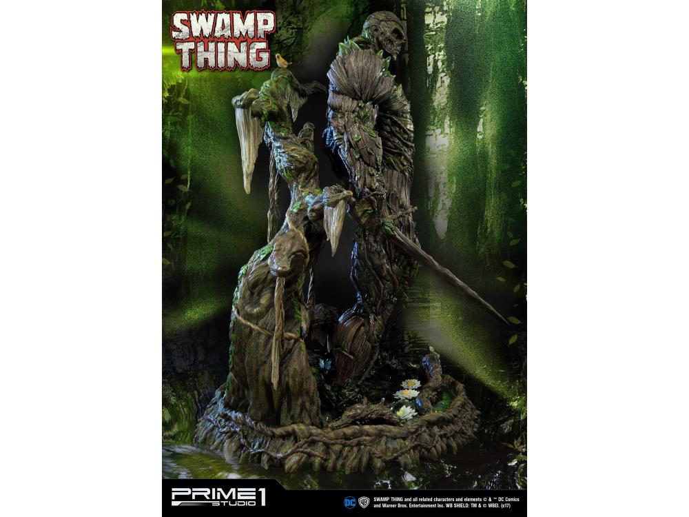 DC Comics Museum Masterline Swamp Thing Deluxe 1/3 Scale Statue Gallery Image 7