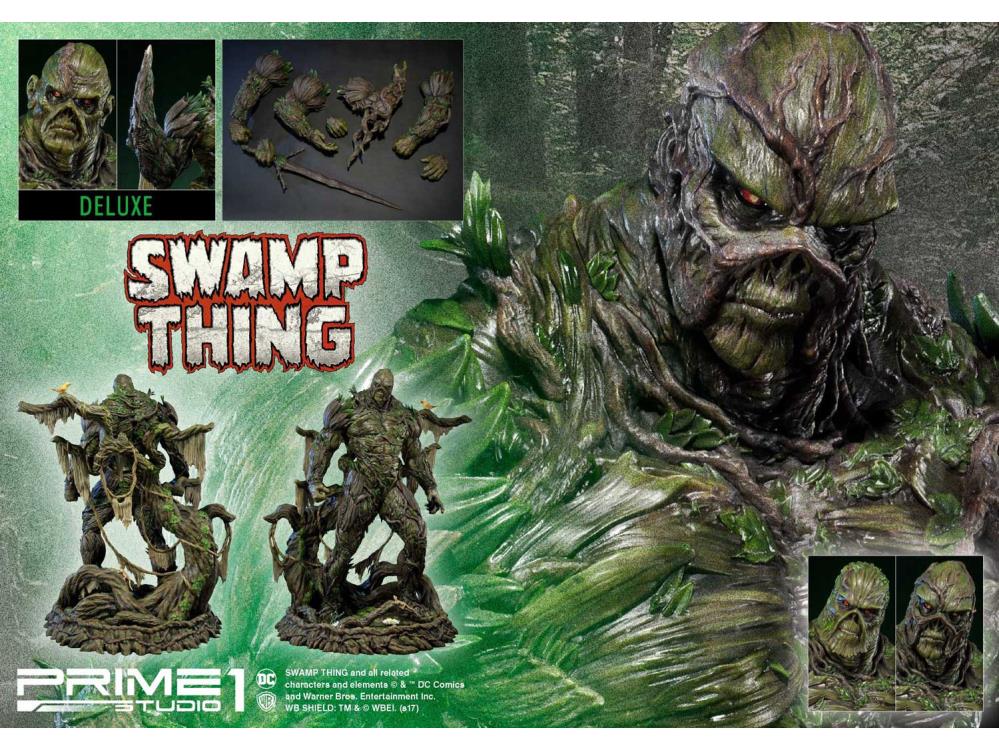 DC Comics Museum Masterline Swamp Thing Deluxe 1/3 Scale Statue Gallery Image 27