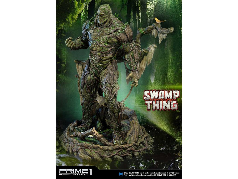 DC Comics Museum Masterline Swamp Thing Deluxe 1/3 Scale Statue Gallery Image 11