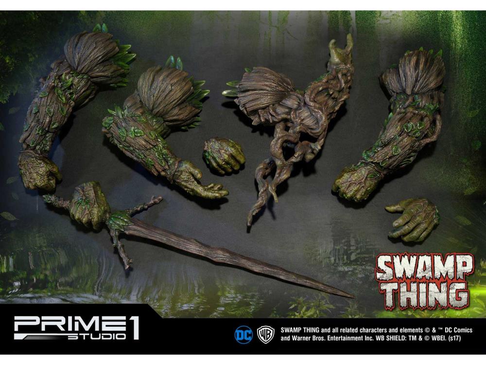 DC Comics Museum Masterline Swamp Thing Deluxe 1/3 Scale Statue Gallery Image 26
