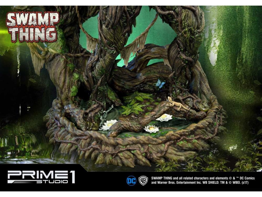 DC Comics Museum Masterline Swamp Thing Deluxe 1/3 Scale Statue Gallery Image 24
