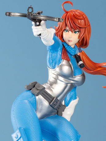 G.I. Joe Bishoujo Scarlett (Sky Blue Color) 1/7 Scale Figure Gallery Image 2