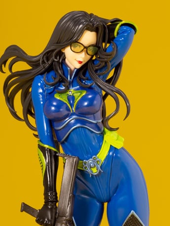 G.I. Joe Bishoujo Baroness (Blue Color) 25th Anniversary Limited Edition Gallery Image 2