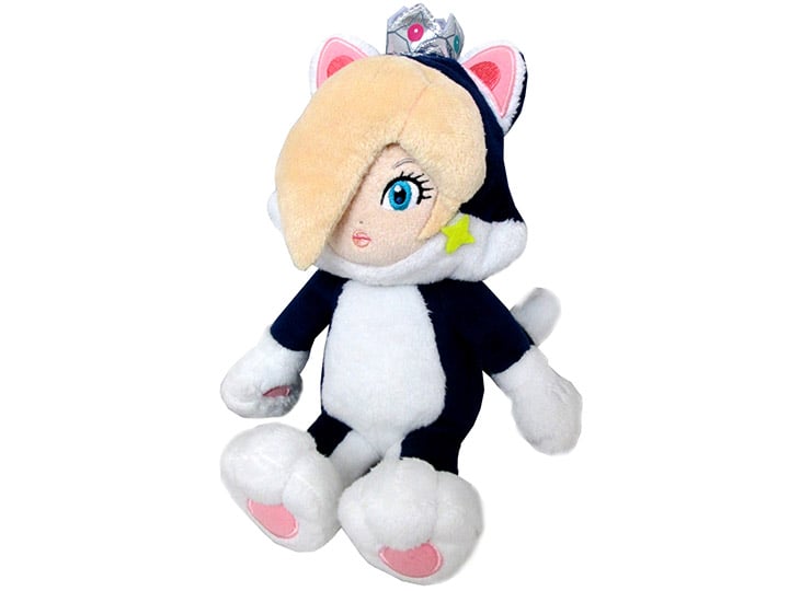 Super Mario Cat Rosalina 9" Plush Gallery Image 1