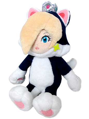 Super Mario Cat Rosalina 9" Plush Gallery Image 2
