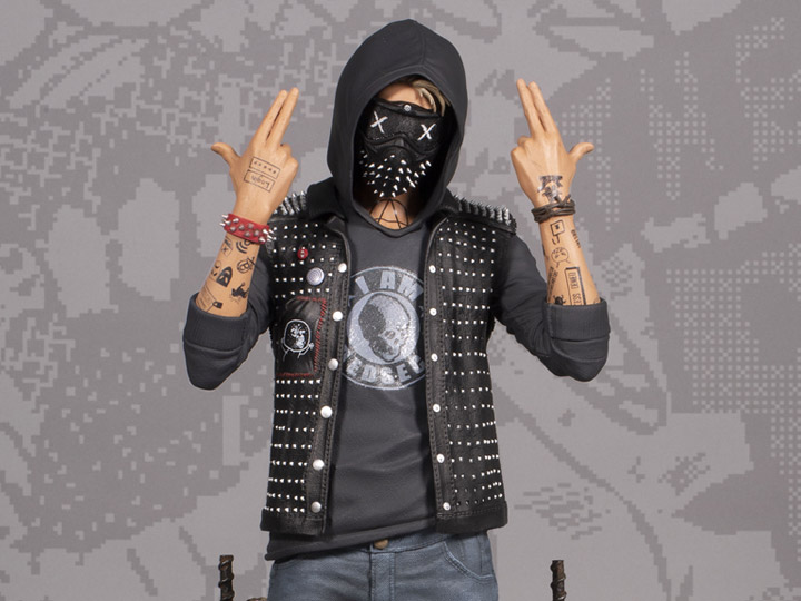 Watch Dogs 2 Hacktivist Wrench 1/4 Scale Limited Edition Statue Gallery Image 1