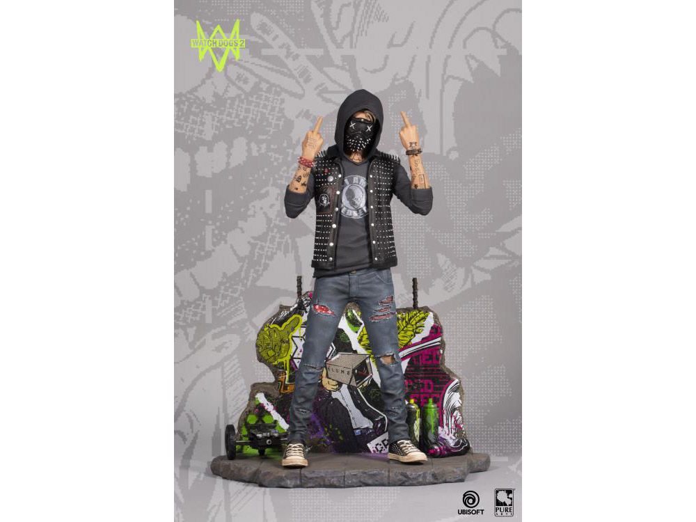 Watch Dogs 2 Hacktivist Wrench 1/4 Scale Limited Edition Statue Gallery Image 4