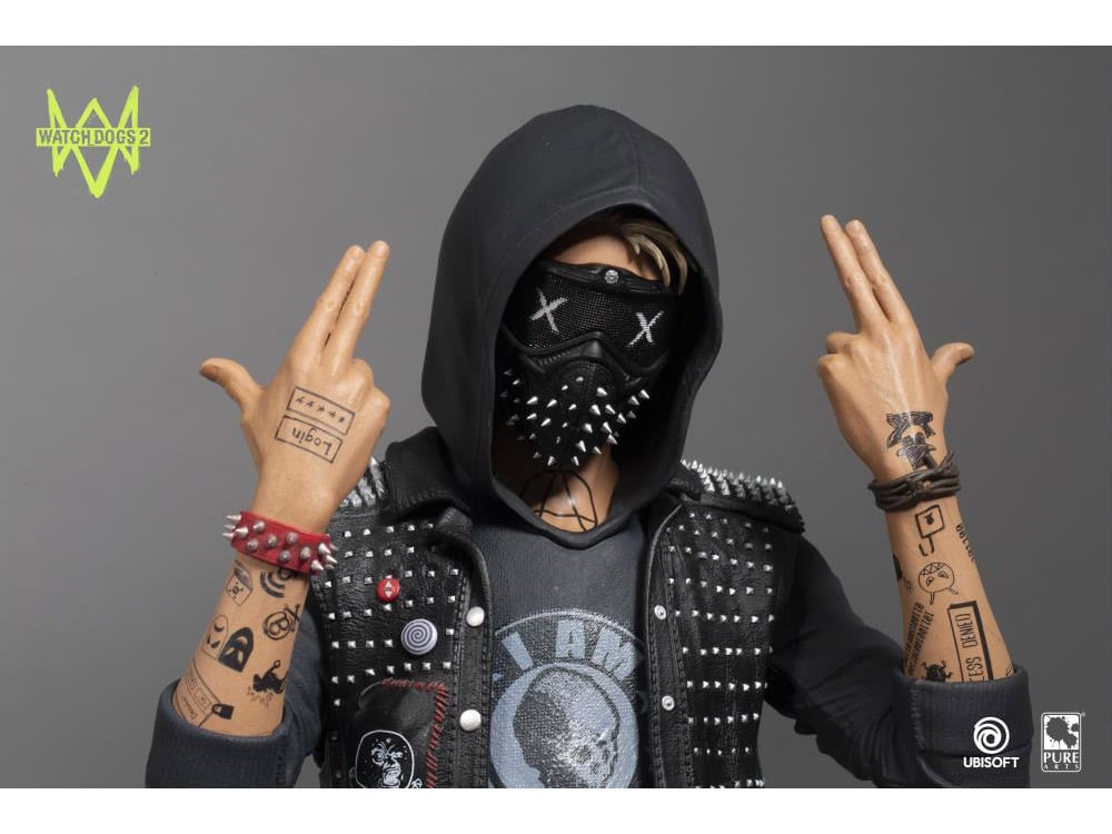 Watch Dogs 2 Hacktivist Wrench 1/4 Scale Limited Edition Statue Gallery Image 5