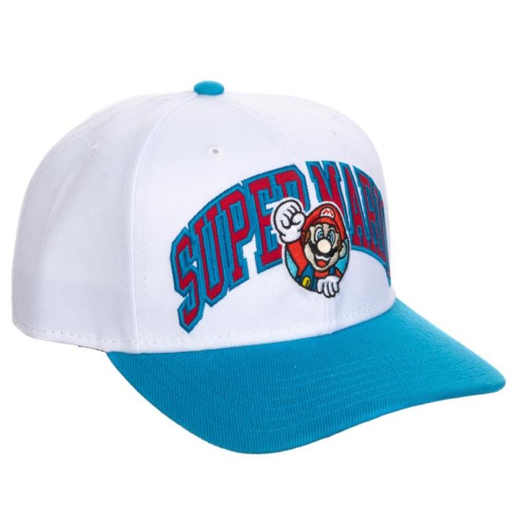 Super Mario Pre-curved Snapback Hat Gallery Image 3