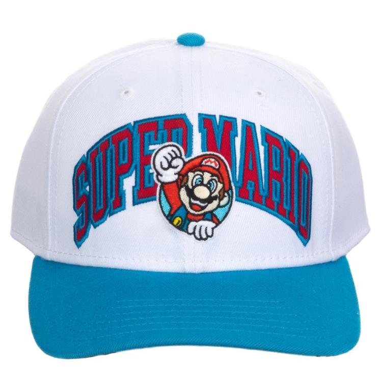 Super Mario Pre-curved Snapback Hat Gallery Image 4