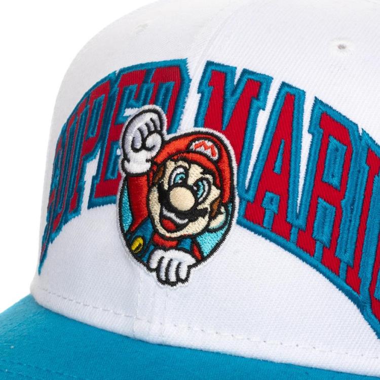 Super Mario Pre-curved Snapback Hat Gallery Image 7