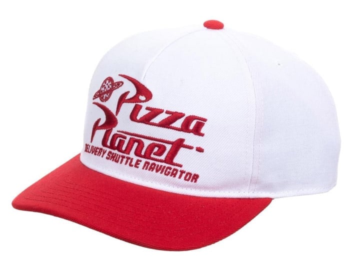 Toy Story Pizza Planet Pre-Curved Snapback Hat Gallery Image 1