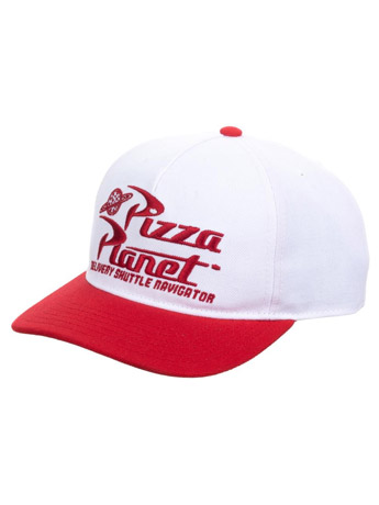 Toy Story Pizza Planet Pre-Curved Snapback Hat Gallery Image 2