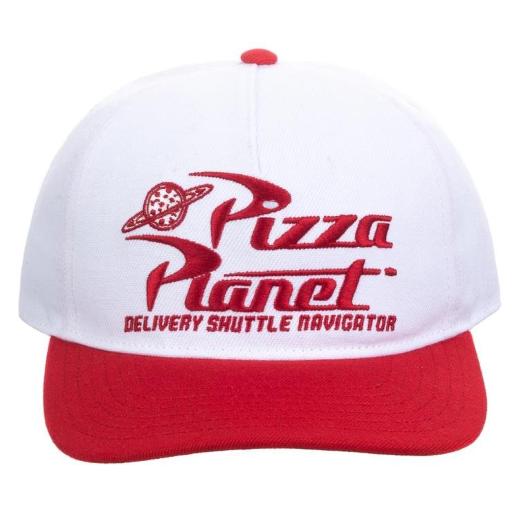 Toy Story Pizza Planet Pre-Curved Snapback Hat Gallery Image 4