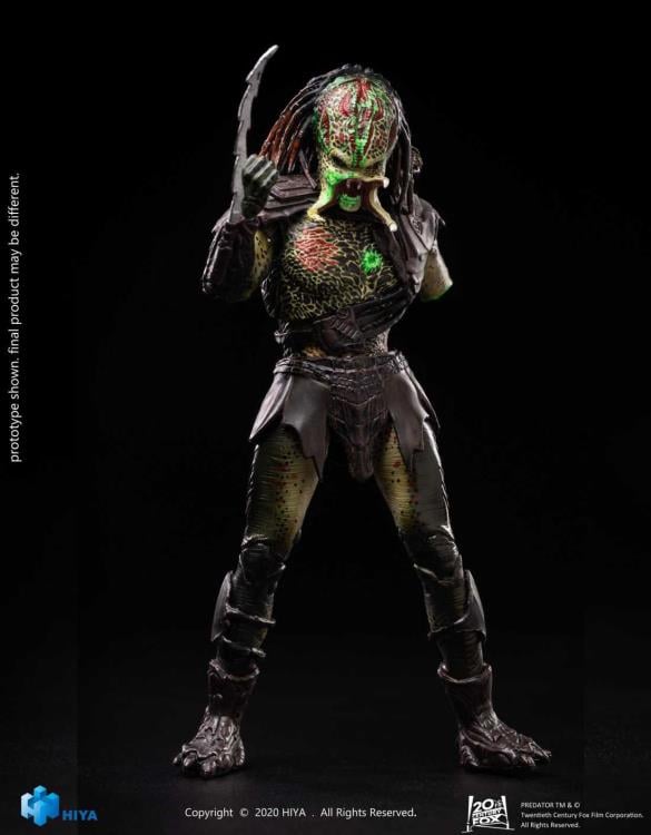 Predators Berserker Predator (Battle Damaged) 1:18 Scale PX Previews Exclusive Action Figure Gallery Image 6