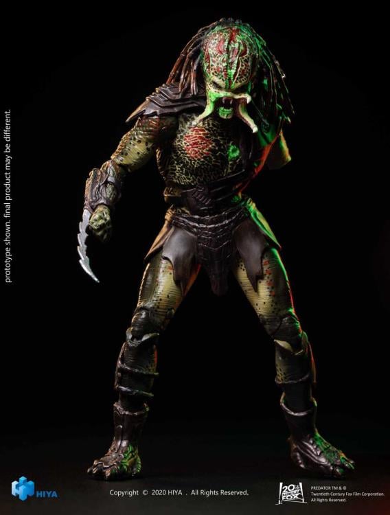 Predators Berserker Predator (Battle Damaged) 1:18 Scale PX Previews Exclusive Action Figure Gallery Image 7