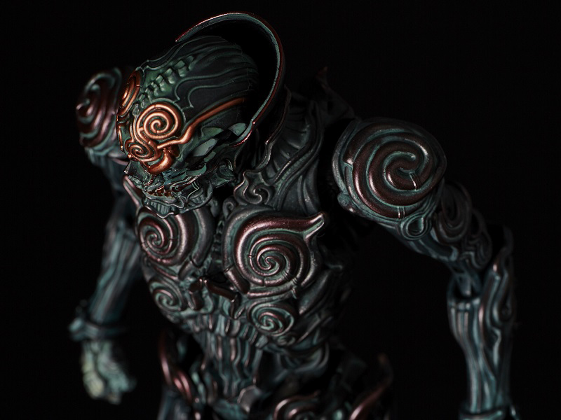 1000toys 縄文傀儡 墨黒 Joumon Kugutu BOKKOKU Joumon Kugutu Bokkoku 1/6 Scale PX Previews Exclusive Figure