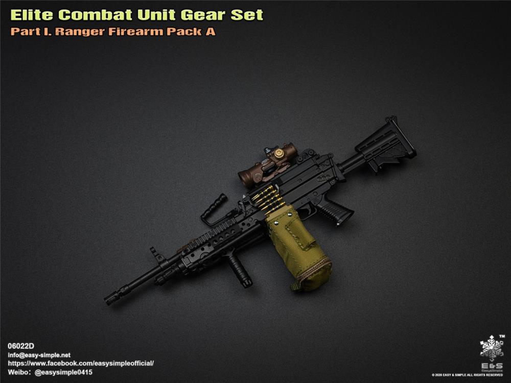 Elite Combat Unit Gear Part I Ranger Firearm Pack A (06022D) 1/6 Scale Weapon Set Gallery Image 5