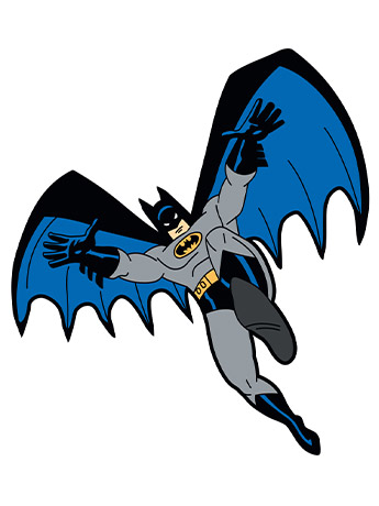 Batman: The Animated Series Batman Flying Mega-Mega Magnet