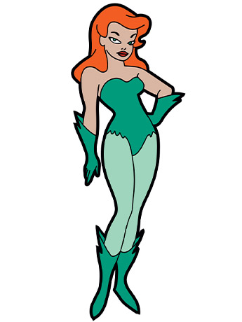 Batman: The Animated Series Poison Ivy Mega-Mega Magnet Gallery Image 2