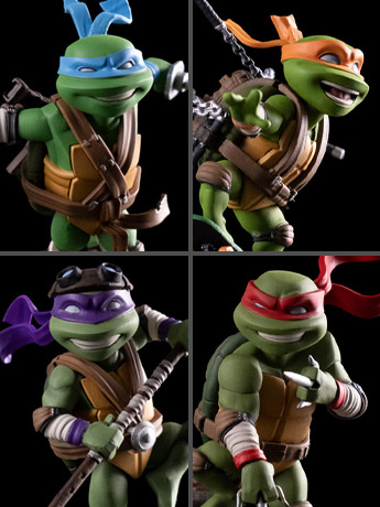 Teenage Mutant Ninja Turtles Q-Fig Set of 4 Figures Gallery Image 2