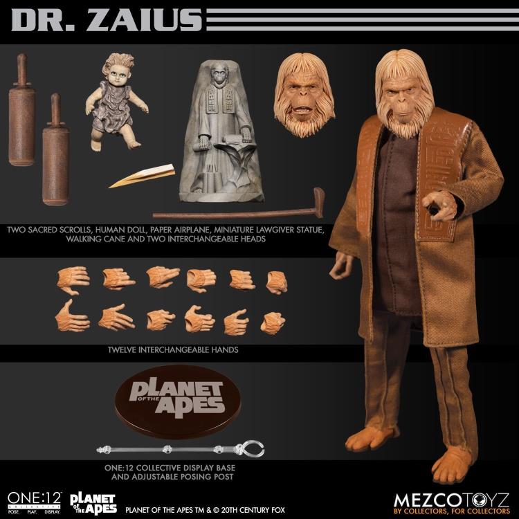 Planet of the Apes One:12 Collective Dr. Zaius Gallery Image 11