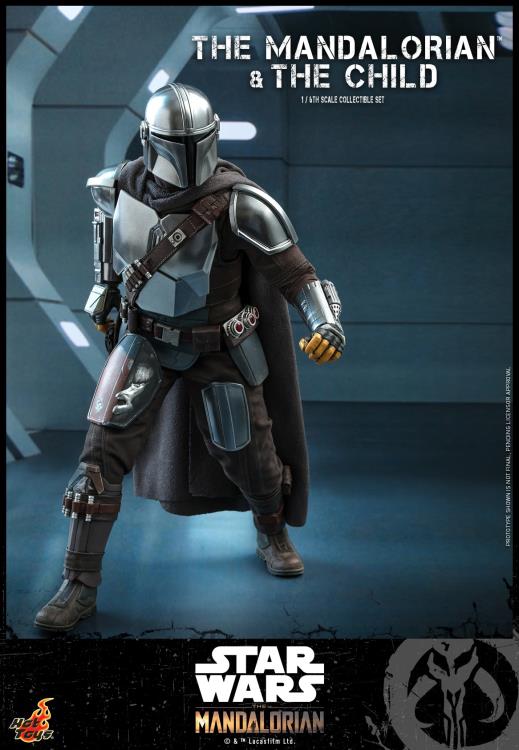 The Mandalorian TMS014 The Mandalorian & The Child 1/6 Scale Collectible Figure Gallery Image 7
