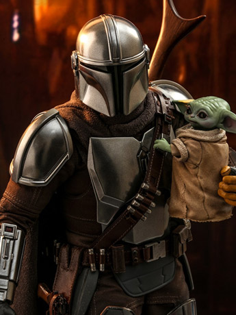 The Mandalorian TMS014 The Mandalorian & The Child 1/6 Scale Collectible Figure Gallery Image 2