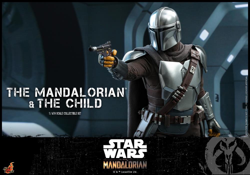 The Mandalorian TMS014 The Mandalorian & The Child 1/6 Scale Collectible Figure Gallery Image 16
