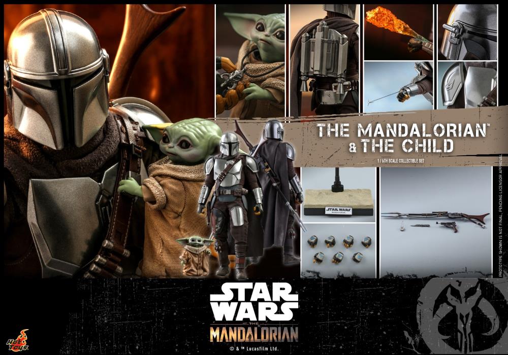 The Mandalorian TMS014 The Mandalorian & The Child 1/6 Scale Collectible Figure Gallery Image 18