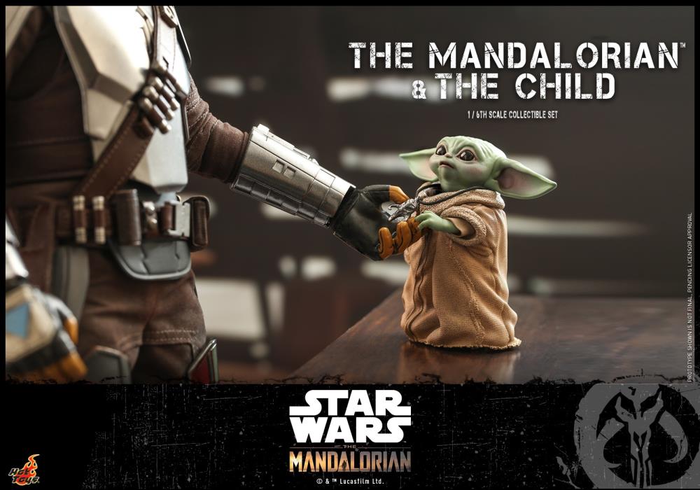 The Mandalorian TMS014 The Mandalorian & The Child 1/6 Scale Collectible Figure Gallery Image 11