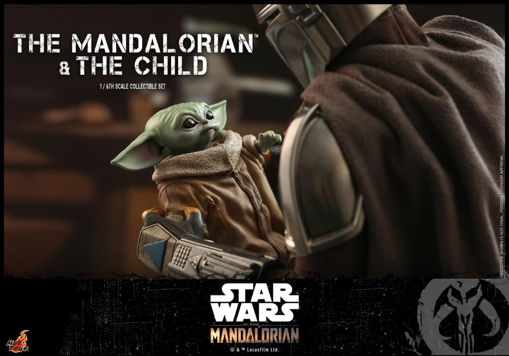 The Mandalorian TMS014 The Mandalorian & The Child 1/6 Scale Collectible Figure Gallery Image 9