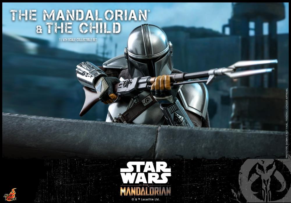 The Mandalorian TMS014 The Mandalorian & The Child 1/6 Scale Collectible Figure Gallery Image 14