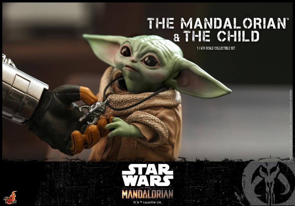 The Mandalorian TMS014 The Mandalorian & The Child 1/6 Scale Collectible Figure Gallery Image 10