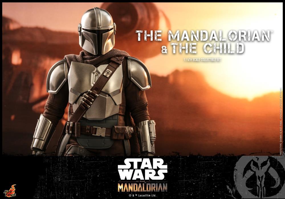 The Mandalorian TMS014 The Mandalorian & The Child 1/6 Scale Collectible Figure Gallery Image 13