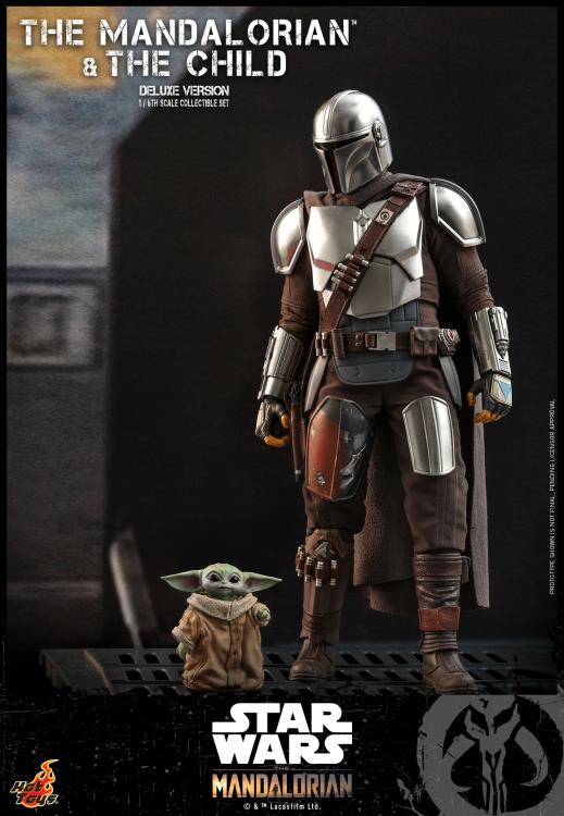 The Mandalorian TMS015 The Mandalorian & The Child (Deluxe Ver.) 1/6 Scale Collectible Figure Gallery Image 4