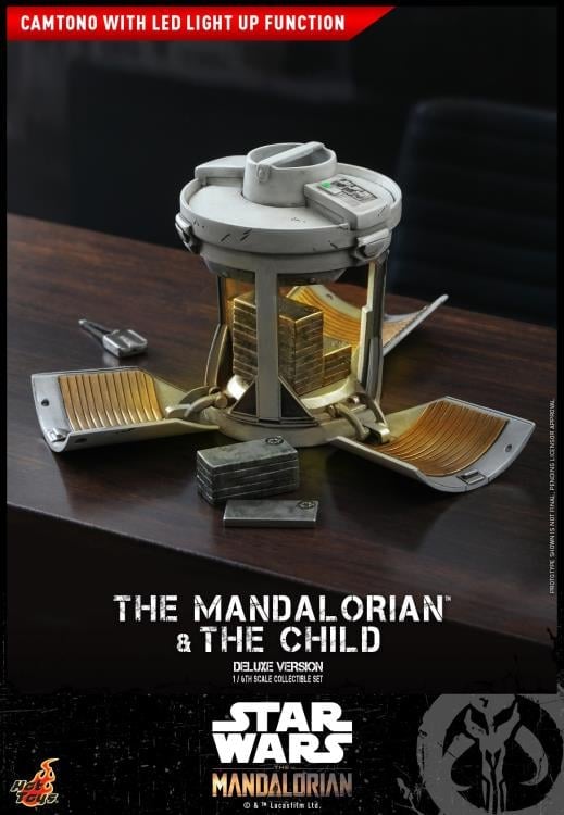 The Mandalorian TMS015 The Mandalorian & The Child (Deluxe Ver.) 1/6 Scale Collectible Figure Gallery Image 17